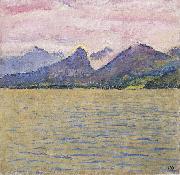 Koloman Moser Wolfgangsee oil painting artist